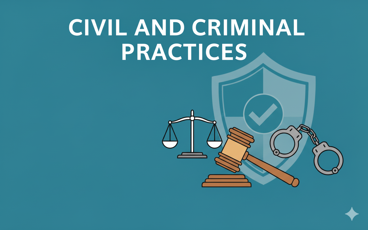 Civil And Criminal Practices